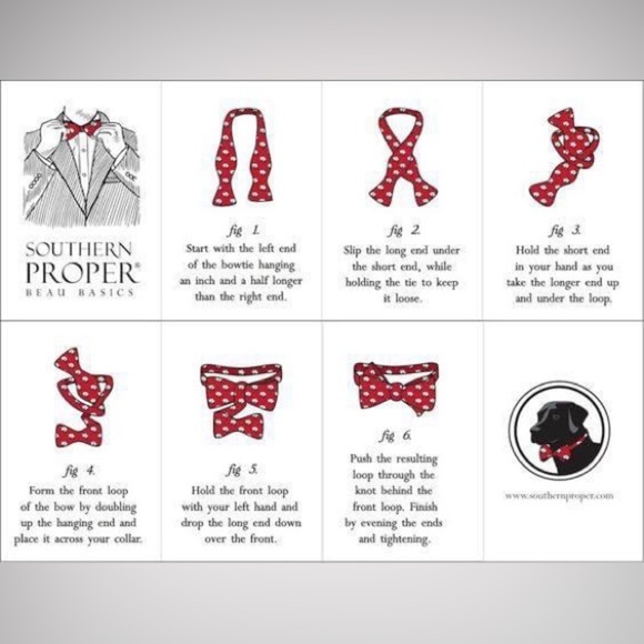 Old School Golf Shoes Bow Tie in Red by Southern Proper - Picture 7 of 9